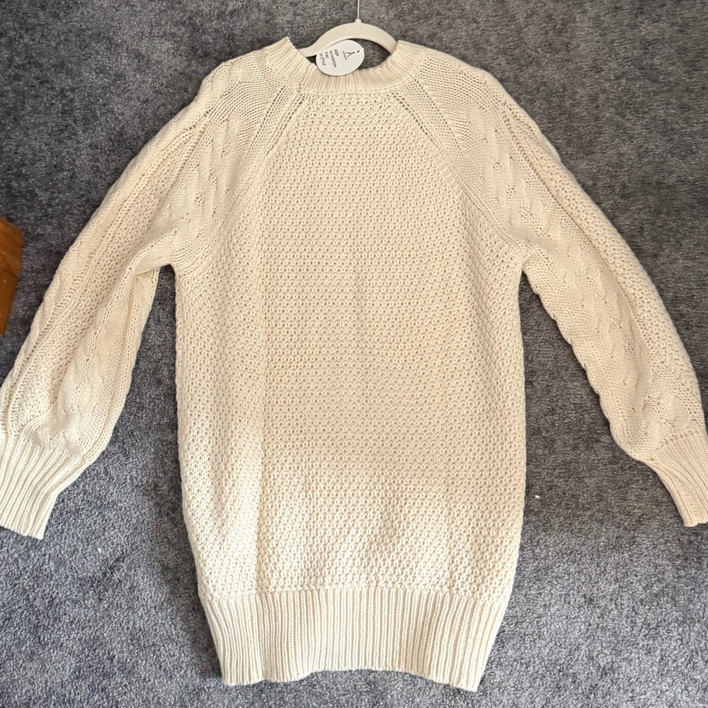 Amazon Women's Cream Knit Sweater